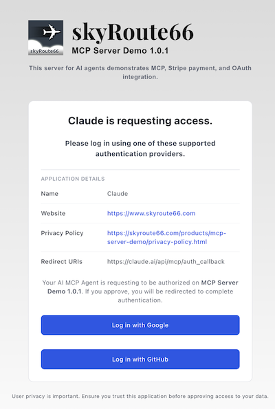 Claude Authentication